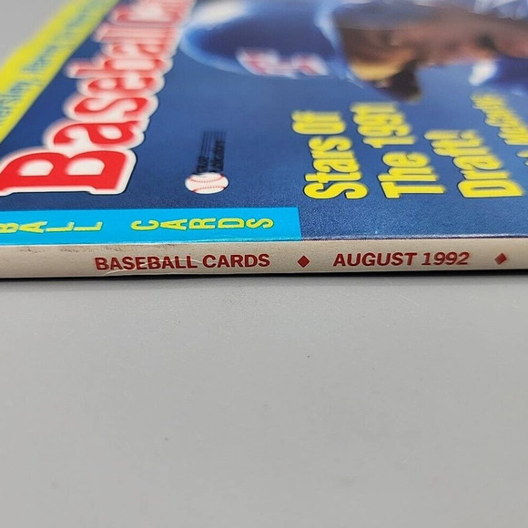 Baseball Cards Magazine Vintage Issue August 1992 Frank Thomas 8 Trading Cards - Picture 5 of 7